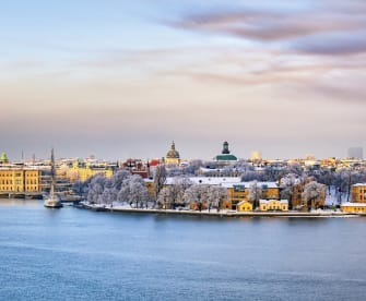 Stockholm im Winter © mikdam/iStock / Getty Images Plus via Getty Images