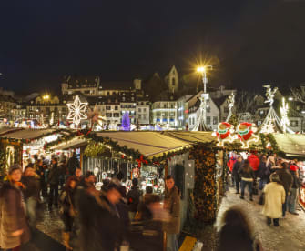 Weihnachten in Basel, Schweiz © iStock.com/Flavio Vallenari