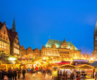 Weihnachtsmarkt Bremen © Juergen Sack/E+ via Getty Images