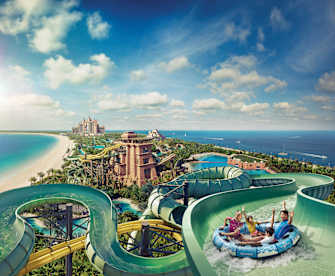 Dubais Aquaventure-Park wurde schon mehrfach ausgezeichnet. © Dubai Tourism