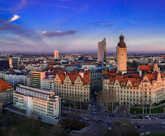 Panoramablick über Leipzig © stock.adobe.com - andre