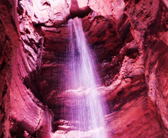 Die Ruby Falls befinden sich tief unter der Erde. © Bok David/Shutterstock.com