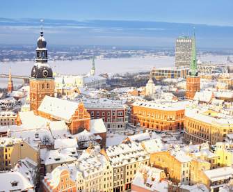 Riga im Winter