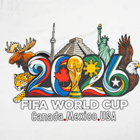 Motiv des Fifa World Cups 2026 in Kanada, Mexiko und USA