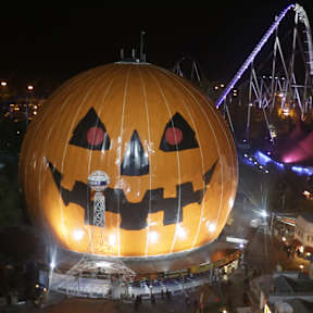 Europa-Park in Rust im Halloween-Look