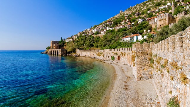 Alanya, Lykien, Provinz Antalya, Mittelmeer, Türkei