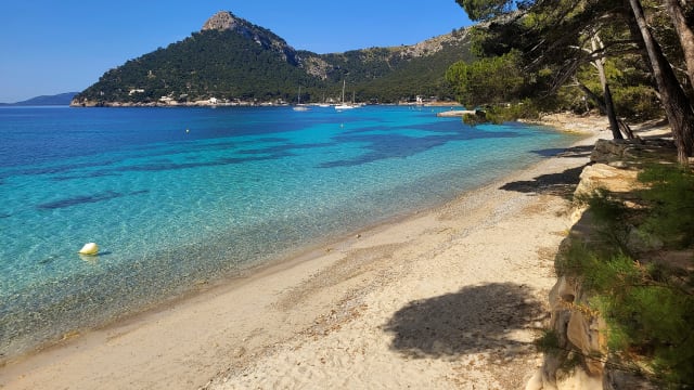 Cala Pi de la Posada, Platja de Formentor, Mallorca, Balearen, Spanien