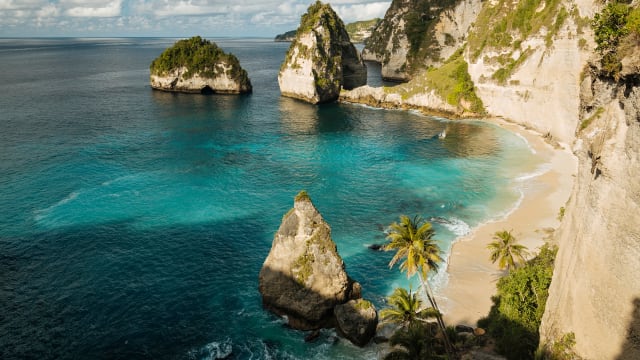 Diamond Beach, Klungkung, Nusa Penida, Bali, Indonesien