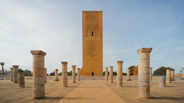 Hassan Turm, Rabat, Marokko