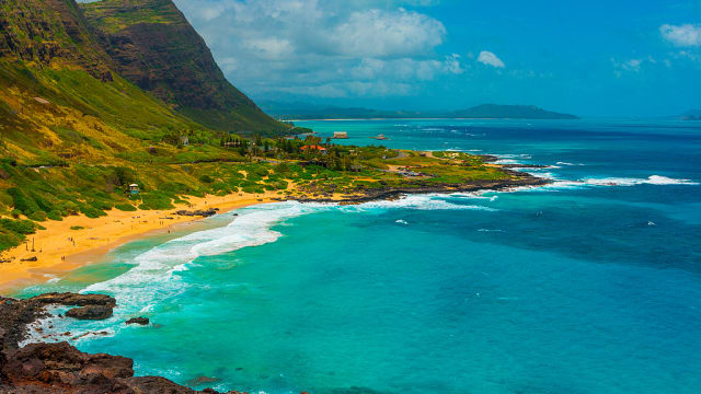 Makapuu Beach Park, Insel Oahu, Hawaii, USA
