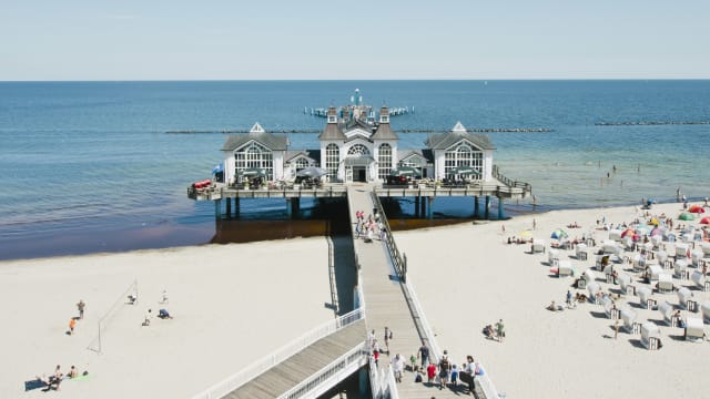 Seebrücke Sellin, Rügen, Deutschland
