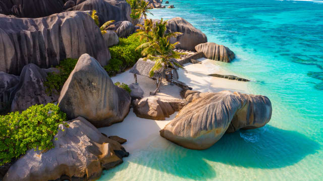 Strand Anse Source d'Argent, Seychellen