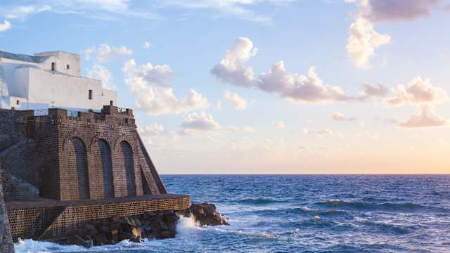 Wallfahrtskirche Santa Maria del Soccorso, Forio Ischia, Kampanien