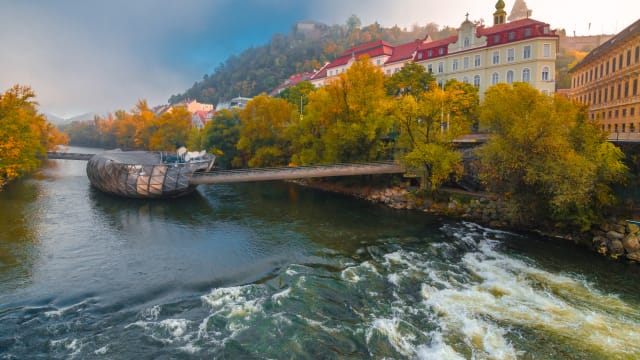 Stadt am Fluss