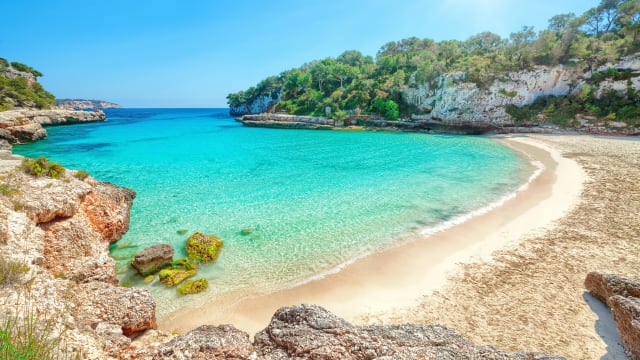 Cala Llombards, Mallorca, Spanien
