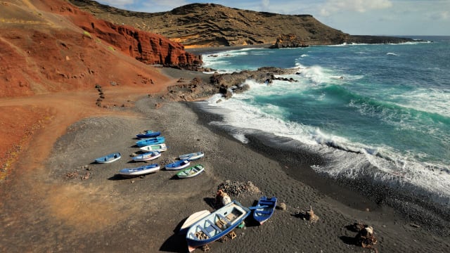 Strand, El Golfo, Lanzarote