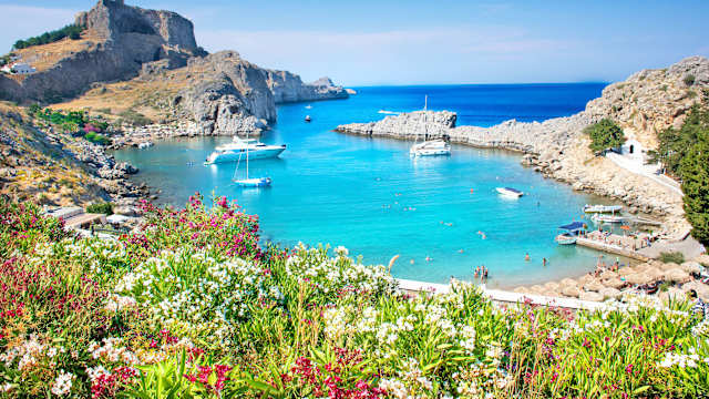 Bucht auf Rhodos © lubos K - stock.adobe.com