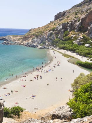 Preveli Beach, Kreta, Griechenland © Henry Czauderna