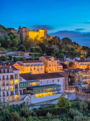 Baixa, Lissabon, Portugal © stock.adobe.com -  	Noppasinw