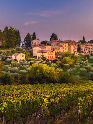 Castellina, Chianti, Toskana, Italien © stock.adobe.com - Elena Odareeva