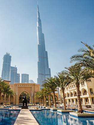 Downtown in Dubai © ElenVD/iStock Editorial / Getty Images Plus via Getty Images