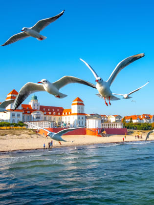 Strandpromenade von Binz, Rügen © Comofoto - stock.adobe.com