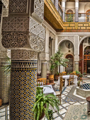 Ein Riad in Marokko © luisapuccini – stock.adobe.com