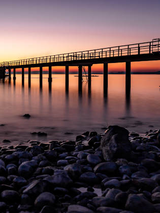 Sonnenuntergang am Bodensee © MorePictures – stock.adobe.com