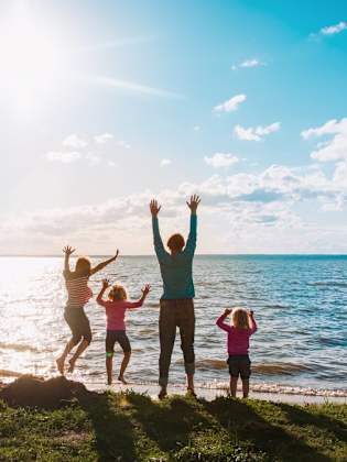 Familien finden in Dänemark ein Urlaubsparadies. © Nadezhda1906/iStock via Getty Images