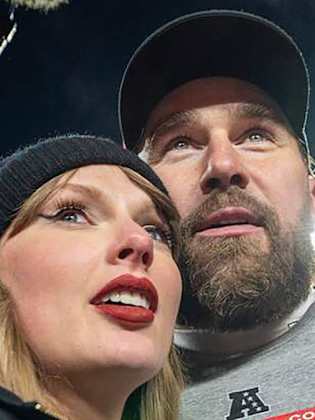 Heiraten womöglich im Juli: Taylor Swift und Travis Kelce. © imago/ZUMA Press Wire / Emily Curiel/Ecuriel@Kcstar.Com