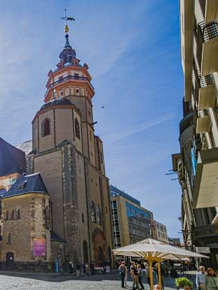 Die Leipziger Nikolaikirche ist einer der historischsten Orte für die bundesdeutsche Geschichte. © Dorota  Tobor/iStock via Getty Images