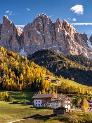 Val di Funes, Dolomiten, Südtirol, Italien