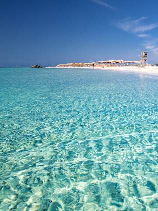 Elafonissi Beach auf Kreta, Griechenland