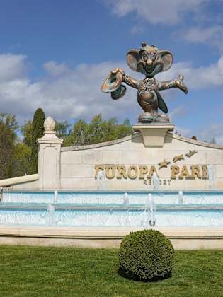 Brunnen im Europa-Park, Rist, Deutschland
