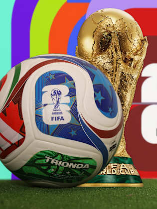 Ball und Trophäe des FIFA World Cuo 26