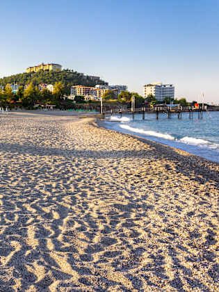 Kargicak Beach bei Alanya, Türkei.