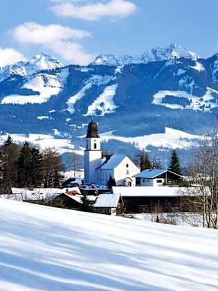 Ofterschwang im Allgäu, Deutschland