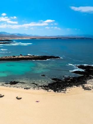 Playa de la Concha, Fuerteventura, Spanien