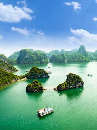 Halong Bucht, Vietnam