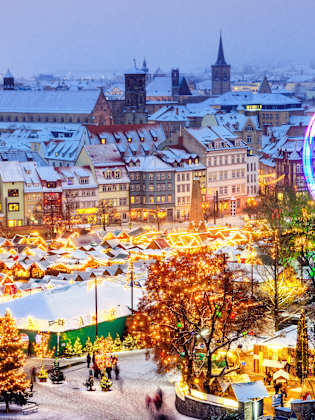 Weihnachtsmarkt Erfurt, Thüringen