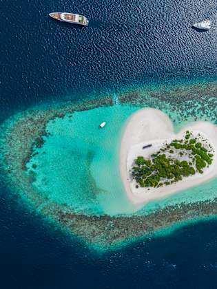 Herzinsel, Malediven