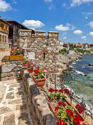 Altstadt Burgas, Bulgarien Süden