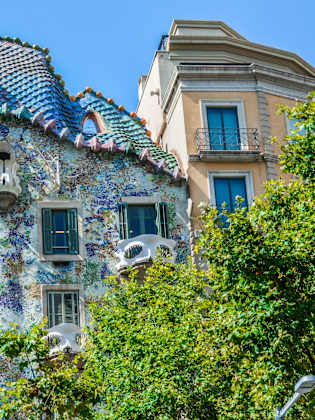 Haus Batllo, Barcelona, Katalonie, Costa Barcelona