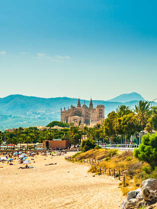 Strand von Palma de Mallorca