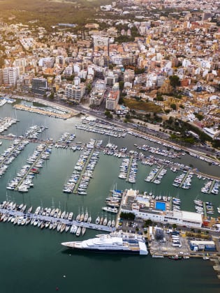Hafen, Palma de Mallorca, Spanien