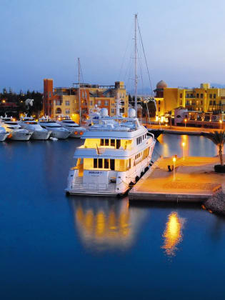 Sicherer Hafen – El Gouna hat gleich zwei schöne Marinas © FTI