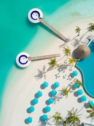 Resort Kandima Maldives von oben © Kandima Maldives