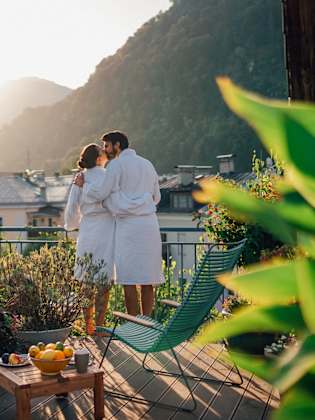 Zeit zu zweit in der ©Hotelvilla Auersperg, Salzburg, Österreich.
