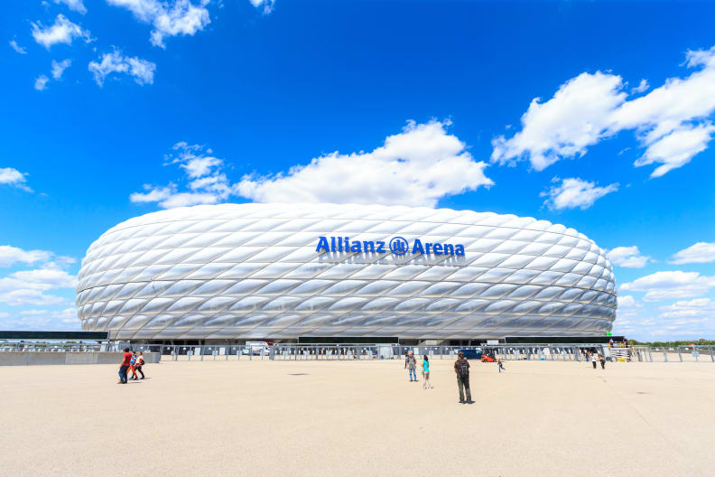 Allianz Arena in München, Deutschland