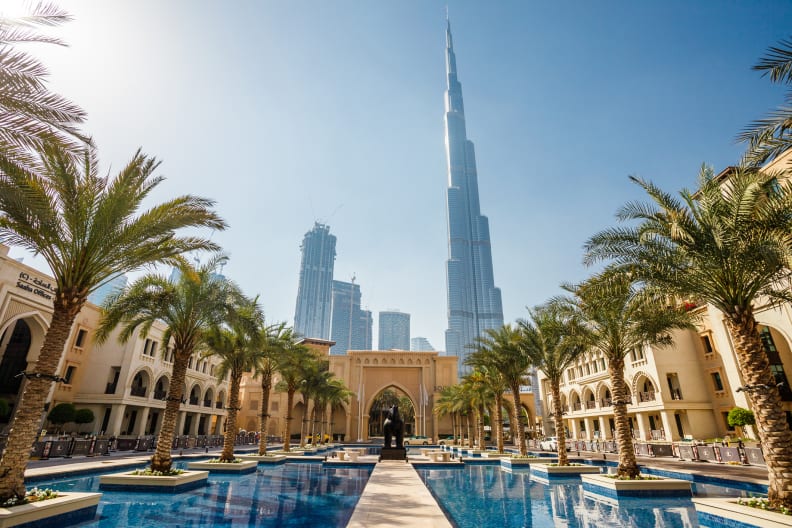 Downtown in Dubai © ElenVD/iStock Editorial / Getty Images Plus via Getty Images
